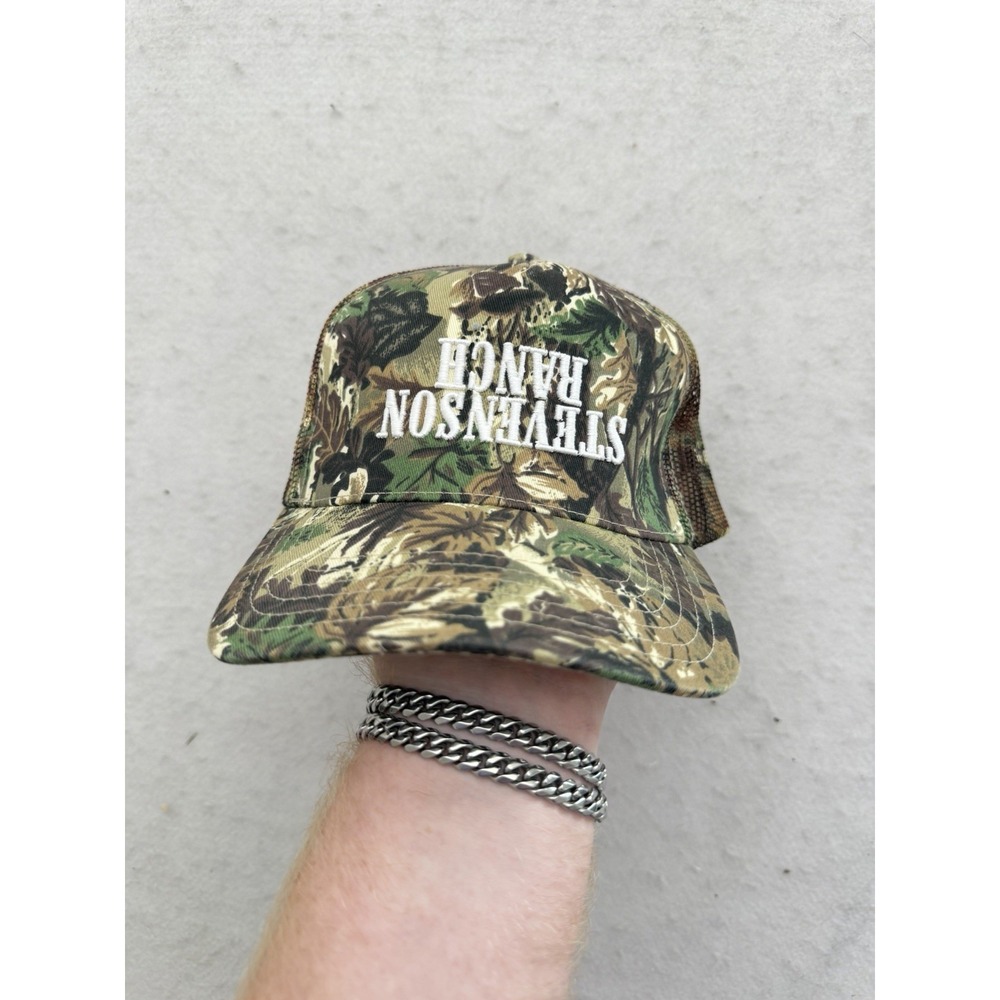 Stevenson Ranch Mike SnapBack Hat Upside Down Camo AUTHENTIC